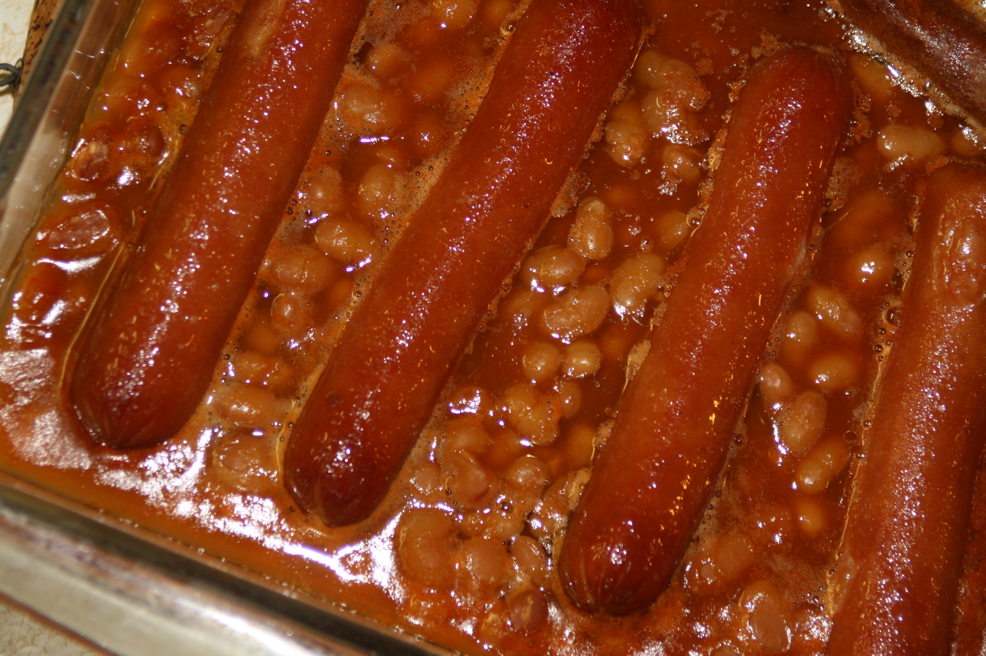 Baked Beans And Hot Dogs